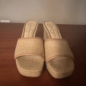 Jessica Simpson Woven Heels